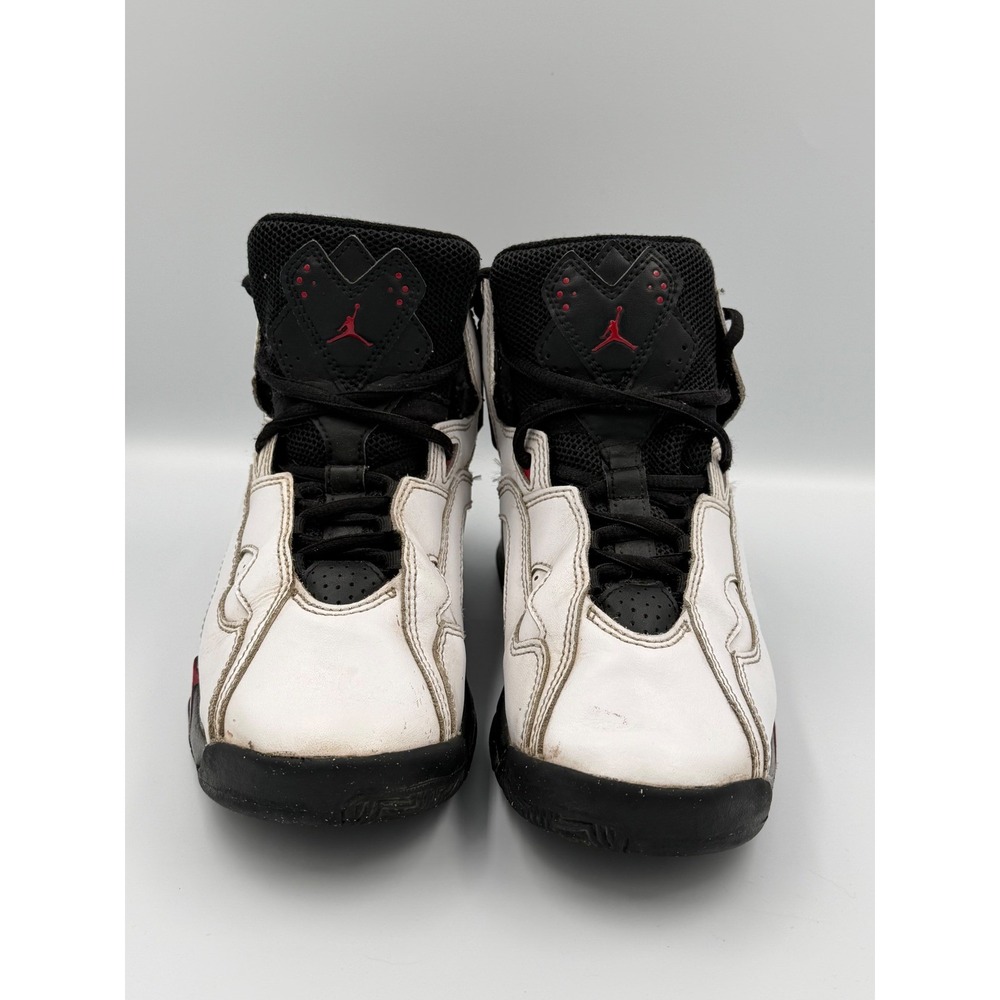 Jordan True Flight GS White Black Red Basketball Shoes Youth 5.5Y Streetwear‎ - Picture 3 of 8